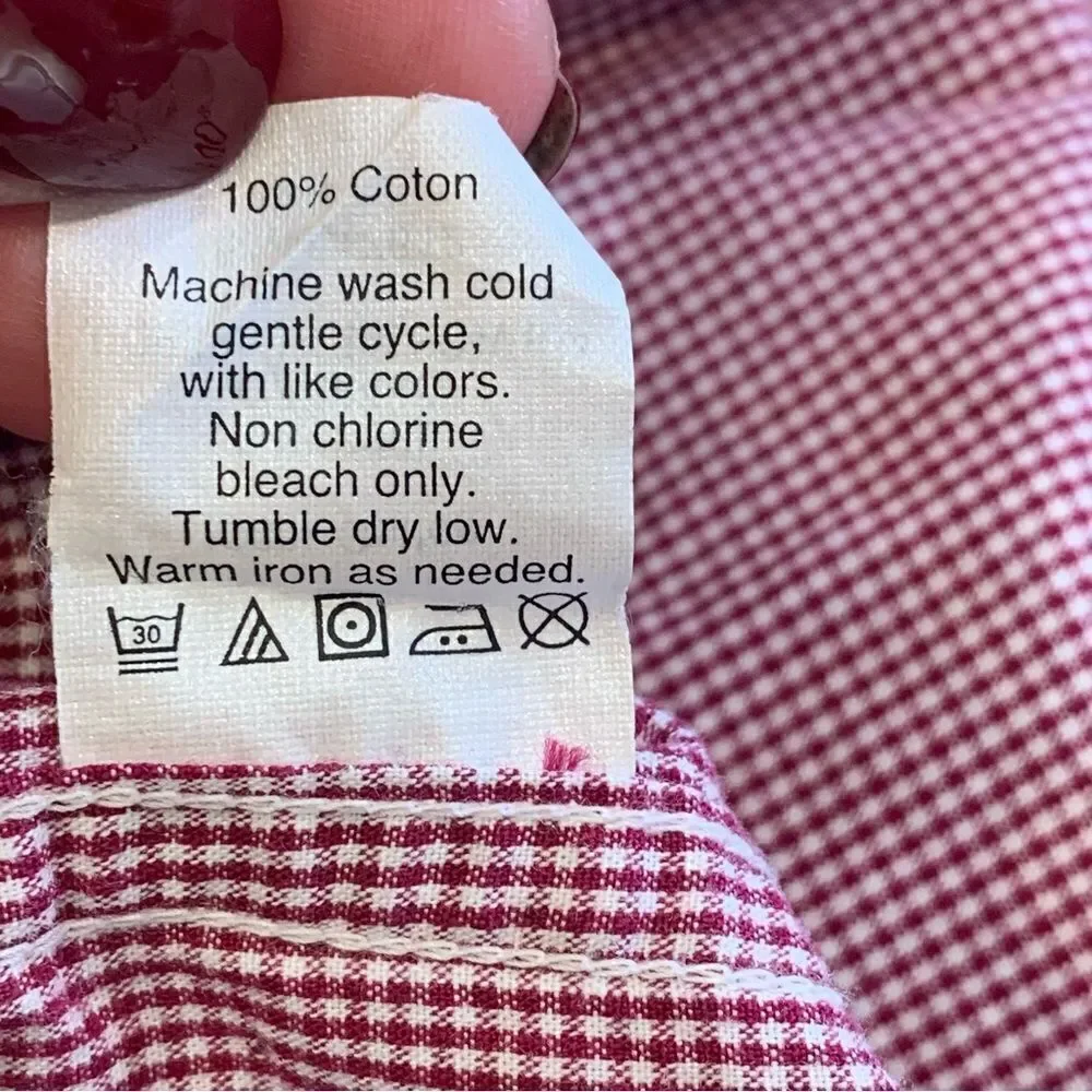 J Crew Button Down Raspberry Shirt Size Small